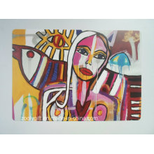 Popular Graffiti Paint Design Printing PP / PVC Placemat / Coaster